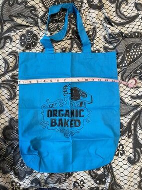 Organic Baked Blue Franz Bread Canvas Tote Bag
